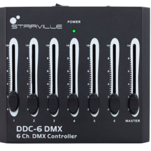 Contrôleur DMX 6 canaux